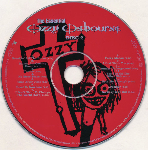 Ozzy Osbourne : The Essential Ozzy Osbourne (2xCD, Comp, RM)