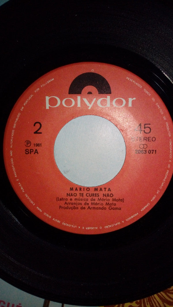 Mário Mata : Não Há Nada P'ra Ninguém (7", Single)