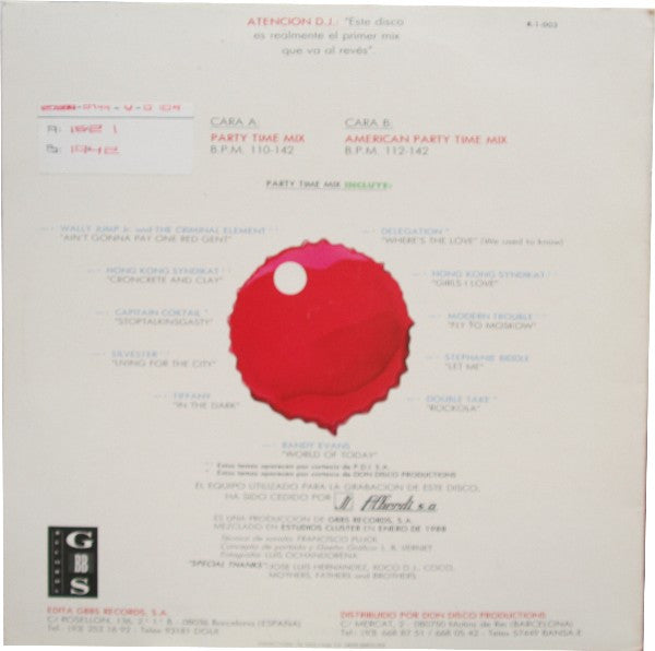 Fernandisco & Kako DJ : Party Time Mix (LP, Comp, Mixed)