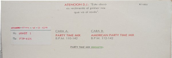 Fernandisco & Kako DJ : Party Time Mix (LP, Comp, Mixed)