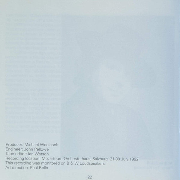 Musiktage Mondsee artistic director András Schiff - Leoš Janáček : Sonata 1.X.1905, In The Mist, Pohádka For Cello & Piano (CD, Album)