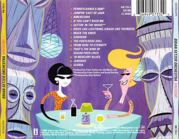 Brian Setzer Orchestra : Vavoom! (CD, Album)