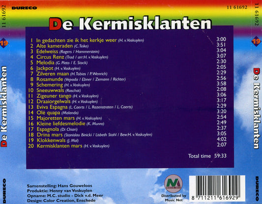 De Kermisklanten : De Kermisklanten (CD, Comp)