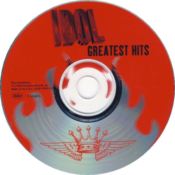 Billy Idol : Greatest Hits (CD, Comp, RM)