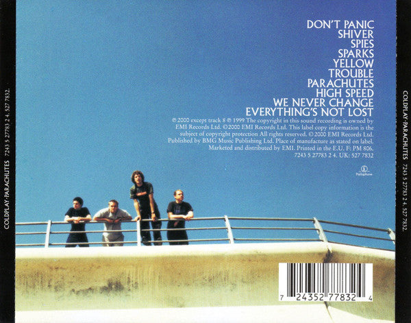 Coldplay : Parachutes (CD, Album, RP)