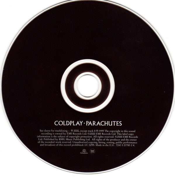 Coldplay : Parachutes (CD, Album, RP)