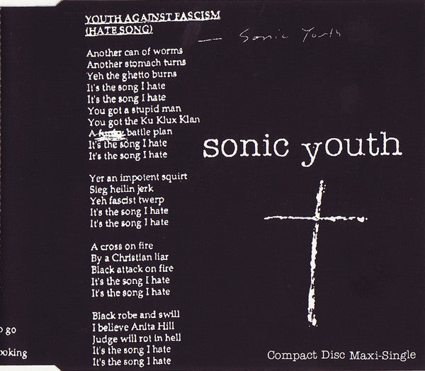 Sonic Youth : Youth Against Fascism (CD, Maxi)