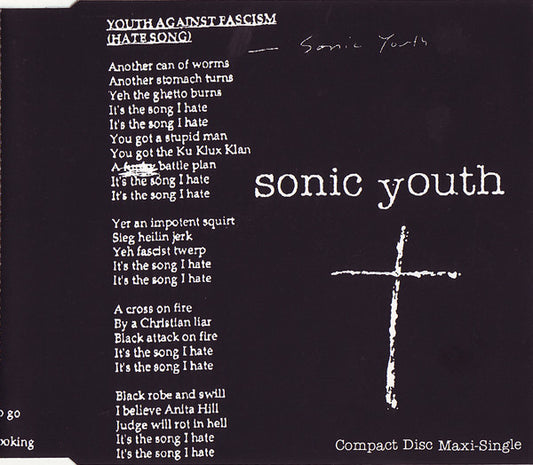 Sonic Youth : Youth Against Fascism (CD, Maxi)