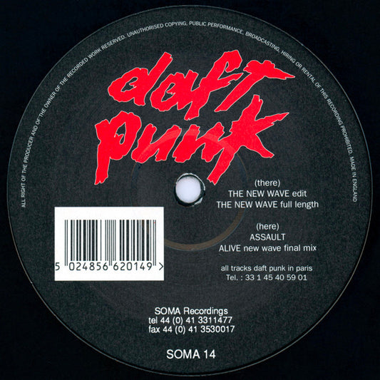Daft Punk : The New Wave (12", EP)