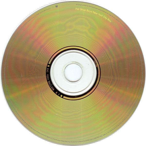 Pet Shop Boys : New York City Boy (CD, Single, Enh)