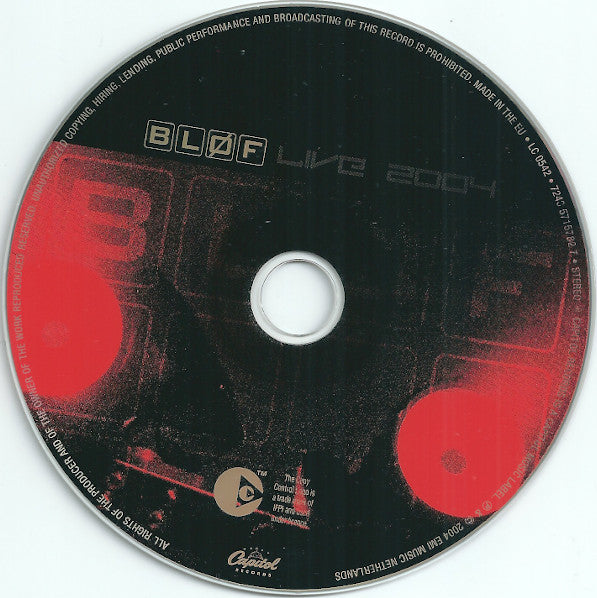 Bløf : Live 2004 (DVD-V, Album, PAL + CD, Album)