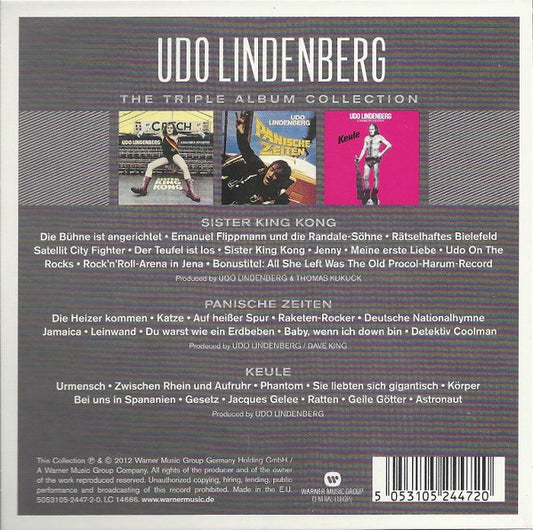 Udo Lindenberg : The Triple Album Collection (CD, Album, RE + CD, Album, RE + CD, Album, RE + Bo)
