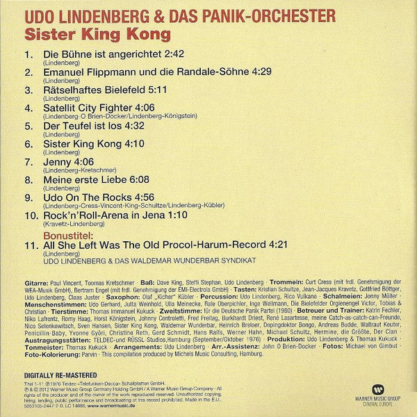 Udo Lindenberg : The Triple Album Collection (CD, Album, RE + CD, Album, RE + CD, Album, RE + Bo)