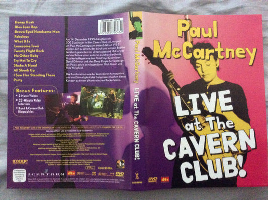 Paul McCartney : Live At The Cavern Club! (DVD-V)