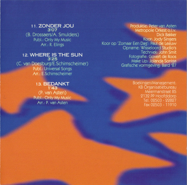 Willeke Alberti : Zomaar Mijn Dag (CD, Album)