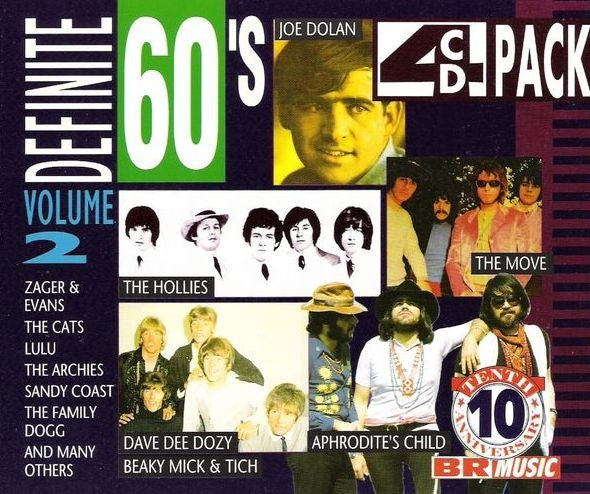 Various : Definite 60's, Volume 2 (4xCD, Comp)