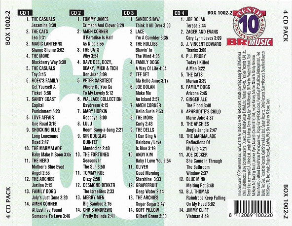Various : Definite 60's, Volume 2 (4xCD, Comp)