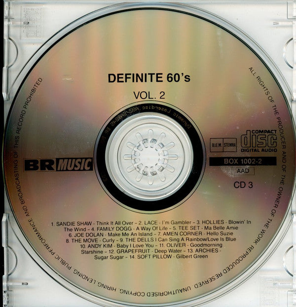 Various : Definite 60's, Volume 2 (4xCD, Comp)