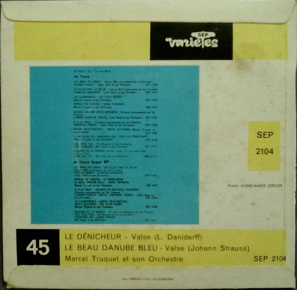 Marcel Truquet Et Son Orchestre : Le Denicheur (7", Single)