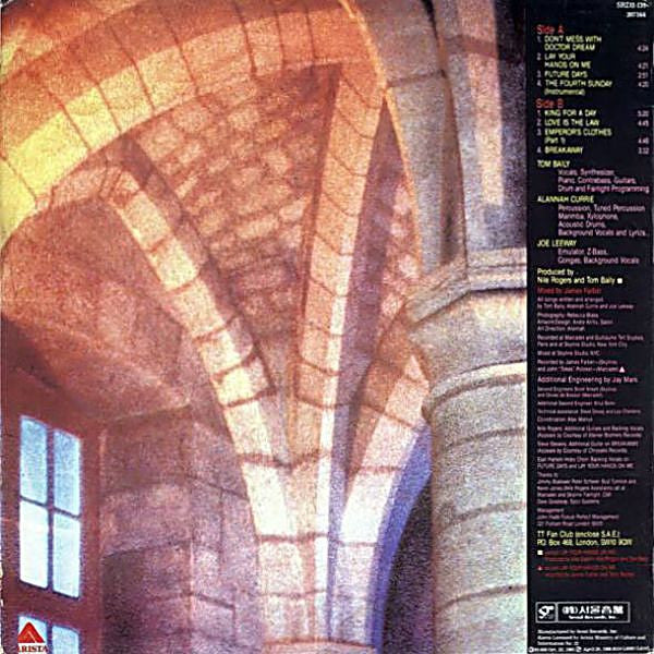 Thompson Twins : Here's To Future Days (LP, Album)