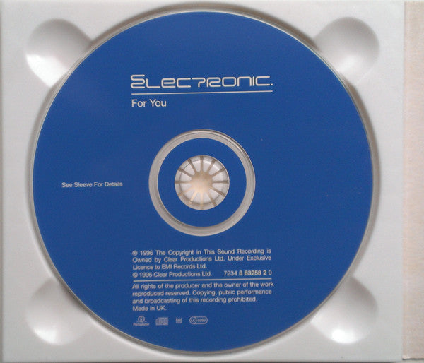 Electronic : For You (CD, Single, CD1)