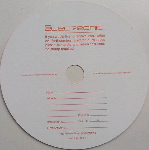 Electronic : For You (CD, Single, CD1)