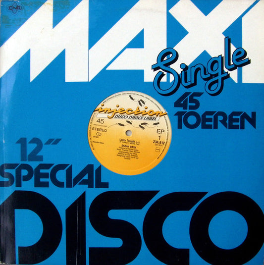 Sarah Dash : Lucky Tonight (12", EP, Maxi)