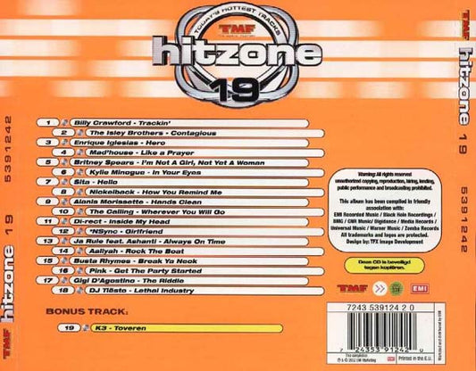 Various : TMF Hitzone 19 (CD, Comp, Copy Prot.)