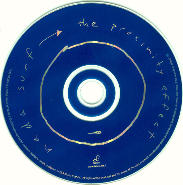 Nada Surf : The Proximity Effect (CD, Album, Enh)