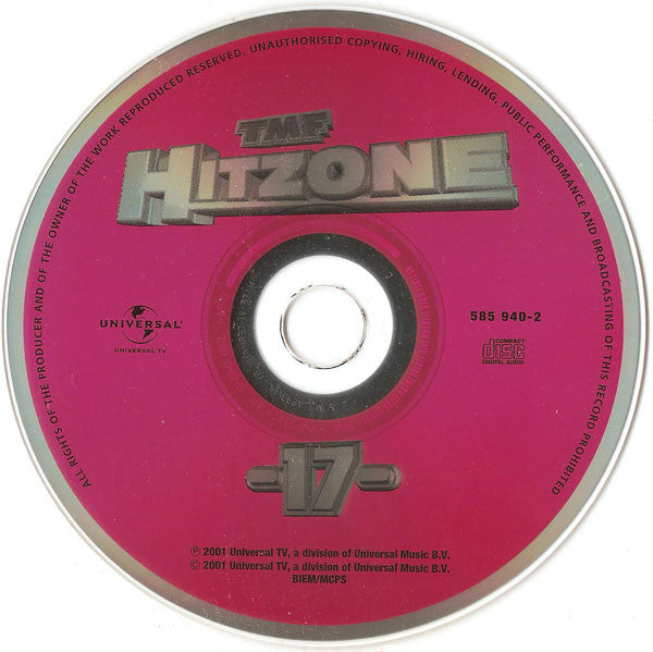 Various : TMF Hitzone 17 (CD, Comp)