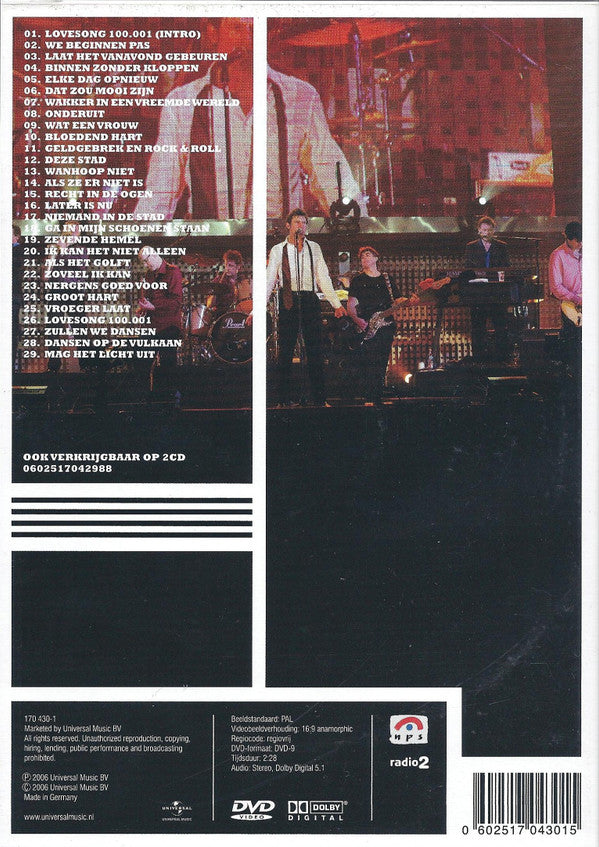 De Dijk : 25 Jaar De Dijk - We Beginnen Pas - Ahoyconcert 2006 (DVD-V, Album)