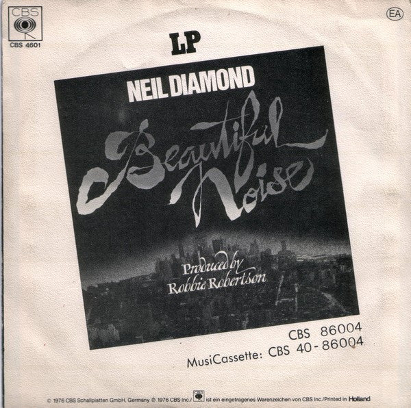 Neil Diamond : Beautiful Noise (7", Single)
