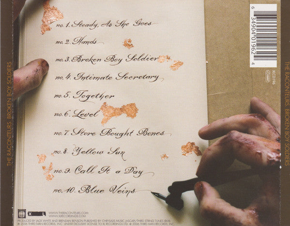 The Raconteurs : Broken Boy Soldiers (CD, Album)
