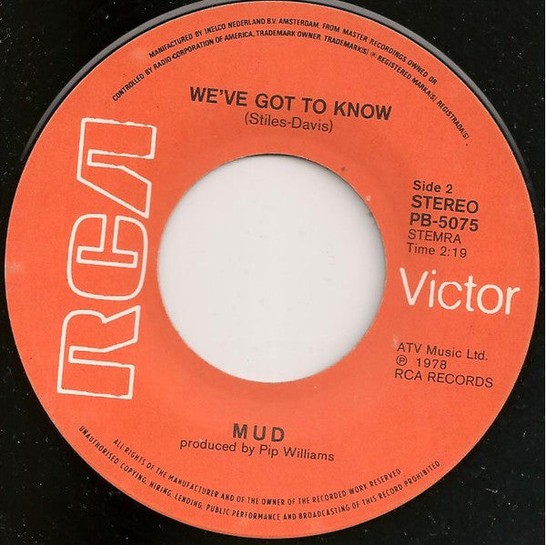 Mud : Cut Across Shorty (7", Single)
