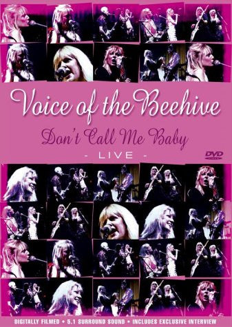 Voice Of The Beehive : Don't Call Me Baby Live (DVD-V, PAL)