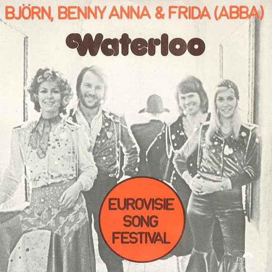 Björn & Benny, Agnetha & Anni-Frid : Waterloo (7", Single)
