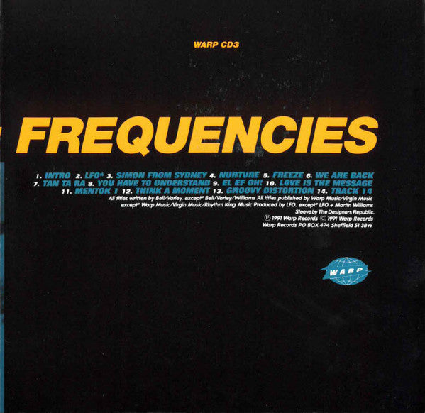 LFO : Frequencies (CD, Album, RP)