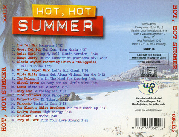 Various : Hot, Hot Summer (CD, Comp)