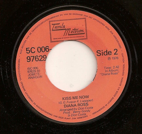 Diana Ross : Love Hangover (7", Single)