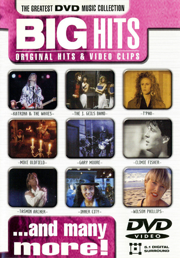 Various : Big Hits (DVD-V, Comp, Multichannel, PAL)