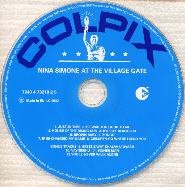 Nina Simone : At The Village Gate (CD, Album, Copy Prot., Enh, RE, RM)