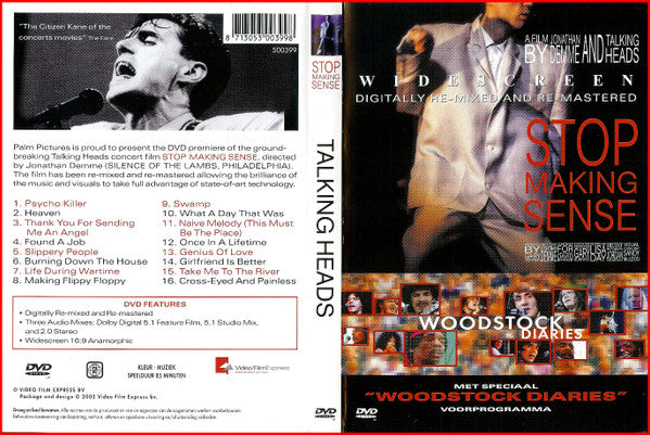 Talking Heads : Stop Making Sense (DVD-V, Multichannel, PAL, Reg)