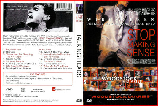 Talking Heads : Stop Making Sense (DVD-V, Multichannel, PAL, Reg)