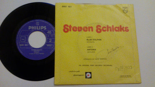 Stephen Schlaks : Blue Dolphin (7", Single)
