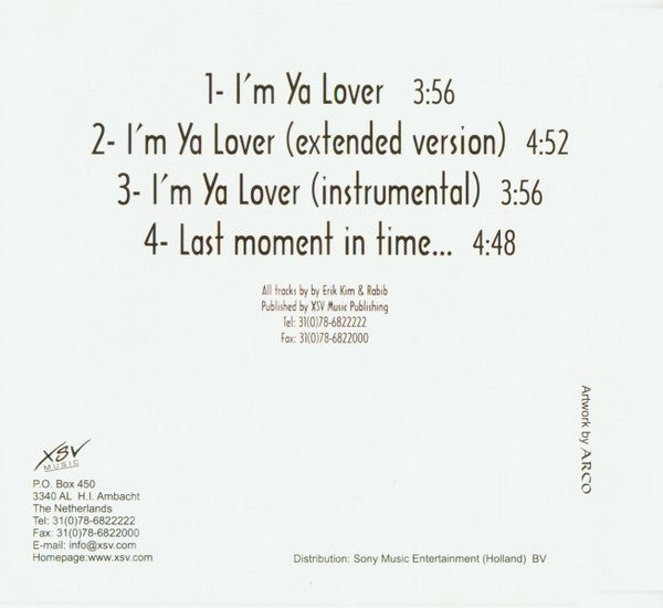 Flexx (6) : I'm Ya Lover (CD, Maxi)