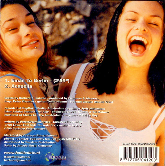 Double Date : Email To Berlin (CD, Single)