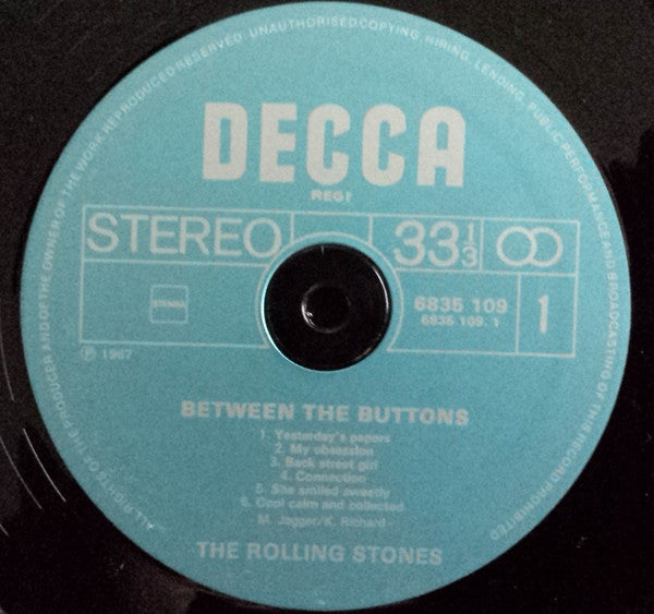 The Rolling Stones : Between The Buttons (LP, Album, RE)