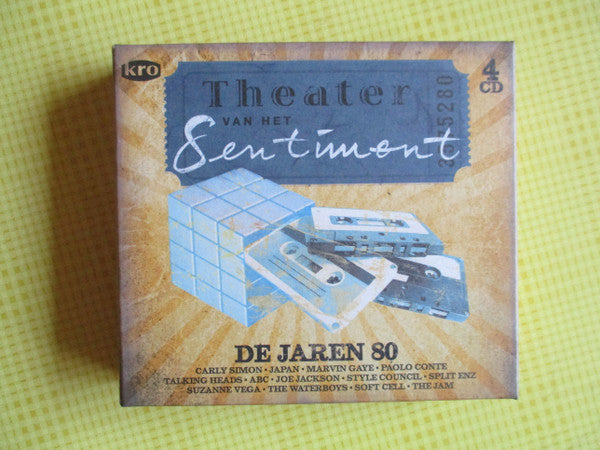 Various : Theater Van Het Sentiment - De Jaren 80 (Box + 4xCD, Comp)