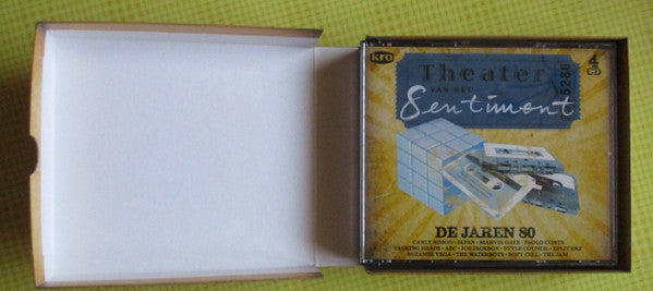 Various : Theater Van Het Sentiment - De Jaren 80 (Box + 4xCD, Comp)