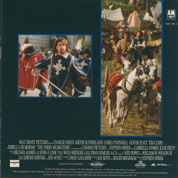 Michael Kamen : The Three Musketeers (Original Motion Picture Soundtrack) (CD)